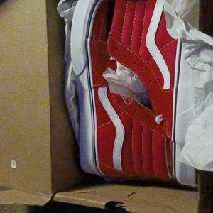 Vans Sz8 Red